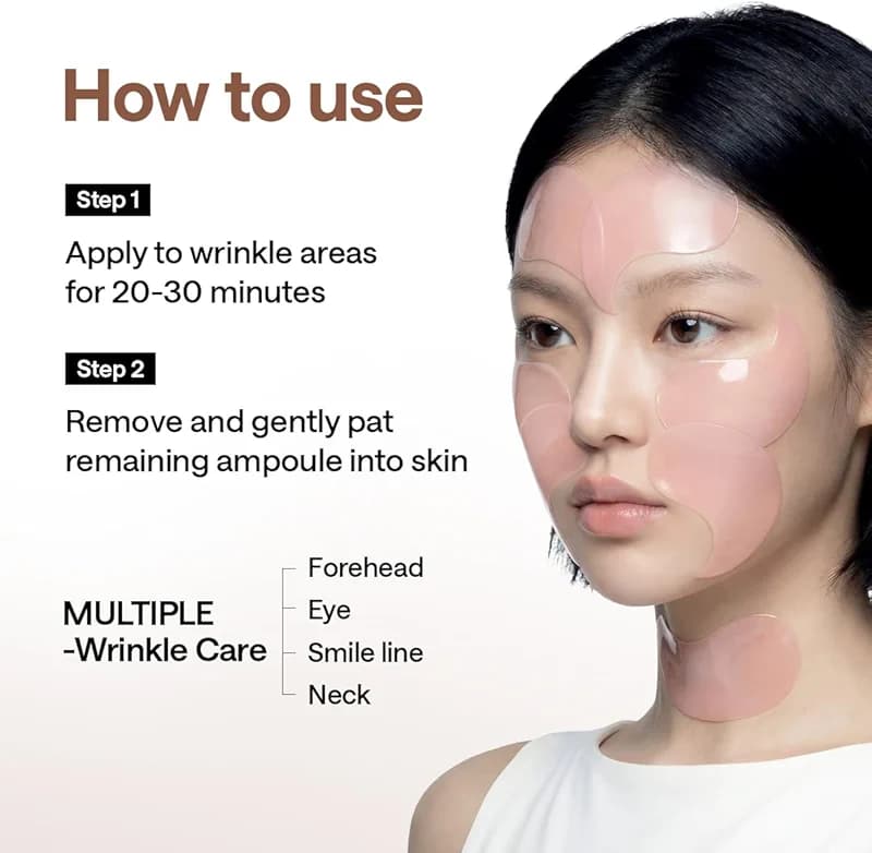 Mediheal Retinol Collagen Under Eye Patches - Korean Hydrogel Eye Pads (60 — image 5