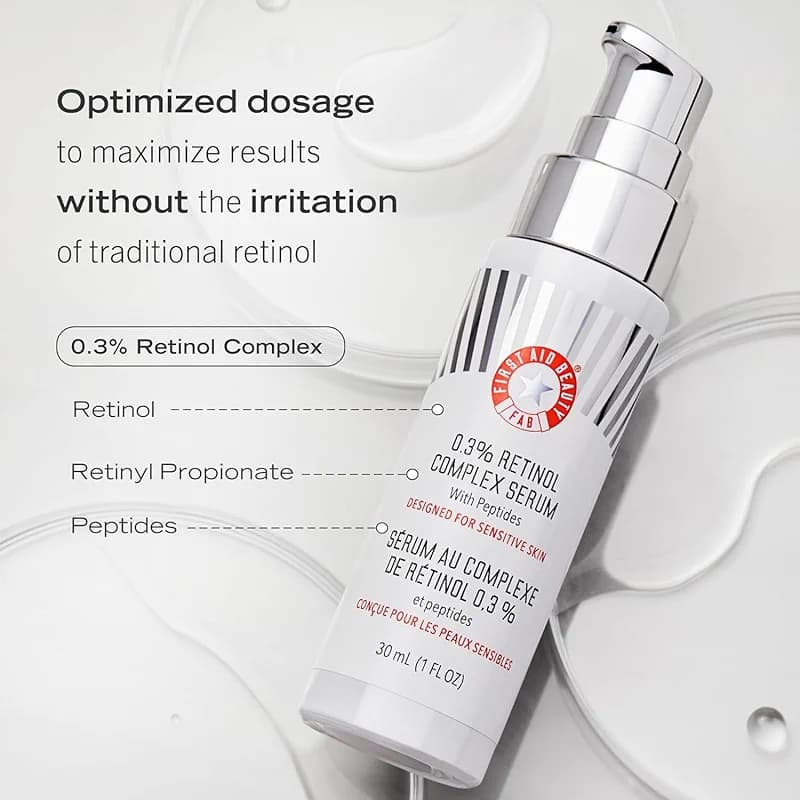 First Aid Beauty - 0.3% Retinol Complex Serum with Peptides — image 3