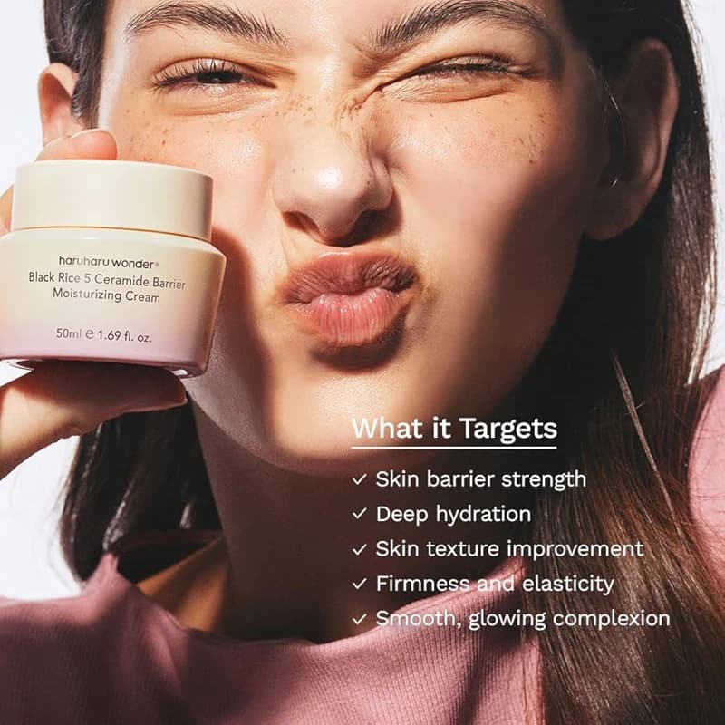 HARUHARU wonder Black Rice 5 Ceramide Barrier Moisturizing Cream — image 7