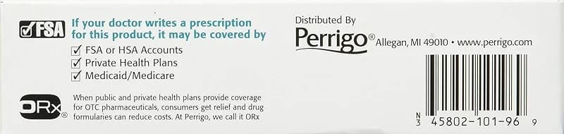 Perrigo 2.5% Benzoyl Peroxide Acne Treatment Gel 60gm Tube — image 4