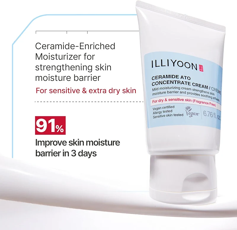 Illiyoon Ceramide Ato Concentrate Cream | Moisturizer for Dry & Sensitive — image 2