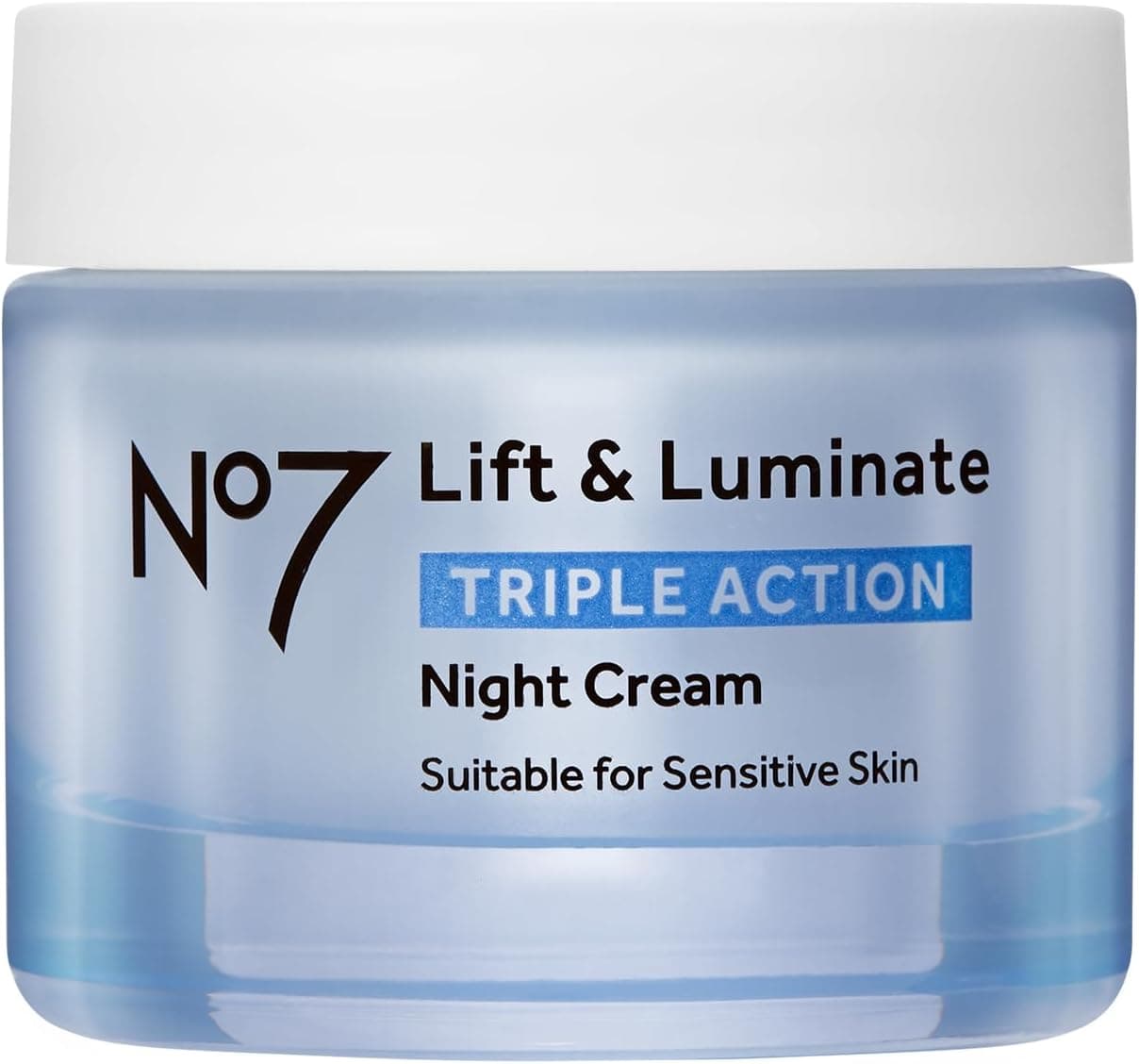 No7 Lift & Luminate Triple Action Night Cream - Anti-Wrinkle