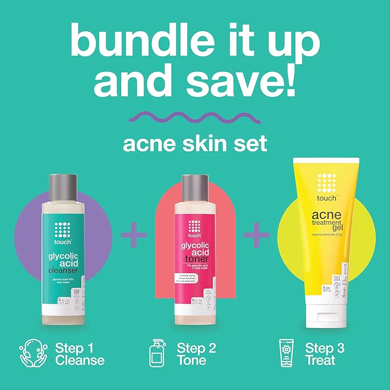 Touch Benzoyl Peroxide 2.5% Gel Cream For Acne - Pimples and Cystic Acne — image 4