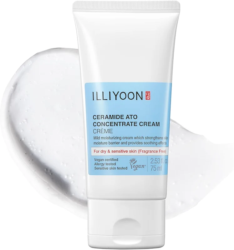 Illiyoon Ceramide Ato Concentrate Cream | Moisturizer for Dry & Sensitive