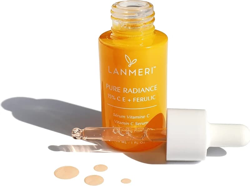 Lanmeri Ceuticals 15% Vitamin C + E + Ferulic Serum: Advanced Antioxidant — image 2