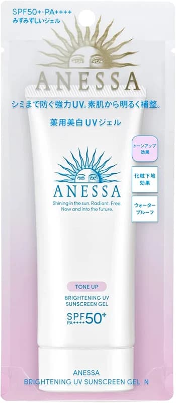 Anessa Tone Up Brightening UV Sunscreen Gel SPF50+ PA++++ 90g — image 2