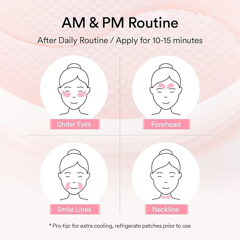 Abib PDRN Retinal Eye Patches for Rejuvenating & Puffy Eyes with Glow Jelly