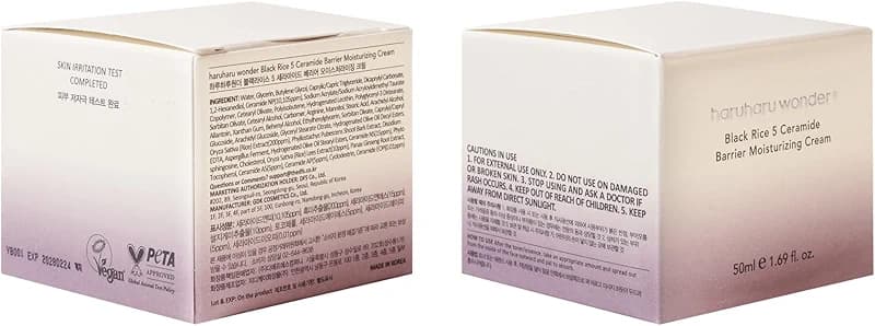 HARUHARU wonder Black Rice 5 Ceramide Barrier Moisturizing Cream — image 8