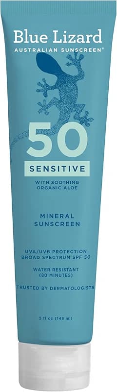 Blue Lizard Sensitive Mineral SPF 50 Sunscreen Lotion — image 7