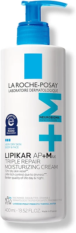 La Roche-Posay Lipikar AP+MAX Triple Repair Moisturizing Body Cream | Face — image 8