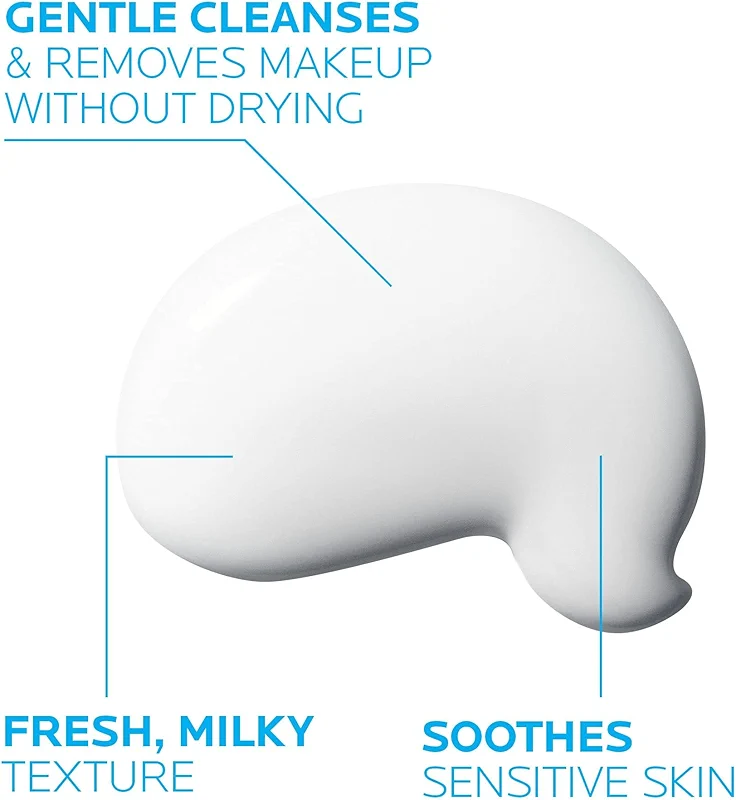 La Roche-Posay Toleriane Dermo Facial Cleanser for Face & Eyes