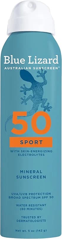 BLUE LIZARD Sport Mineral Sunscreen Spray SPF 50+ — image 8