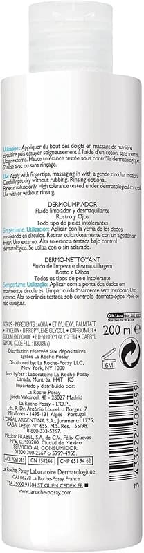 La Roche-Posay Toleriane Dermo Facial Cleanser for Face & Eyes — image 7
