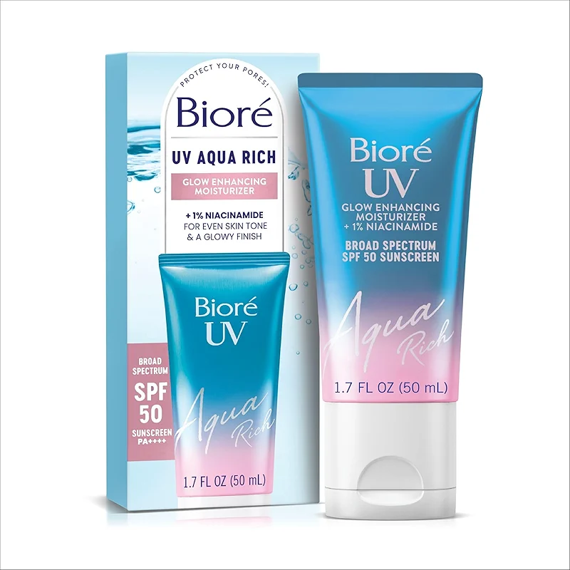 Bioré UV Aqua Rich Glow Enhancing Moisturizer with SPF — image 1