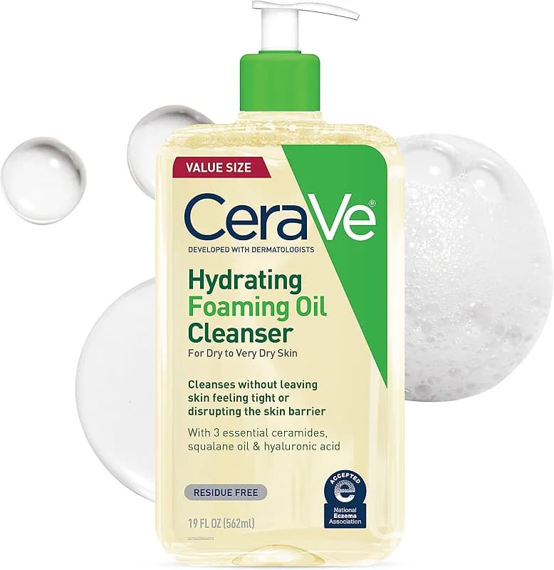 CeraVe Hydrating Foaming Oil Cleanser