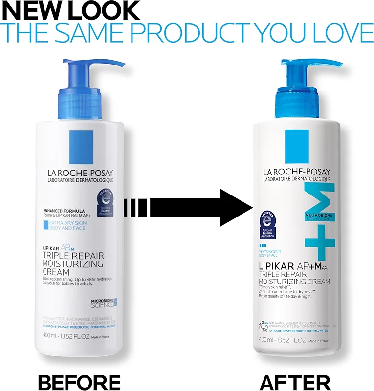 La Roche-Posay Lipikar AP+MAX Triple Repair Moisturizing Body Cream | Face