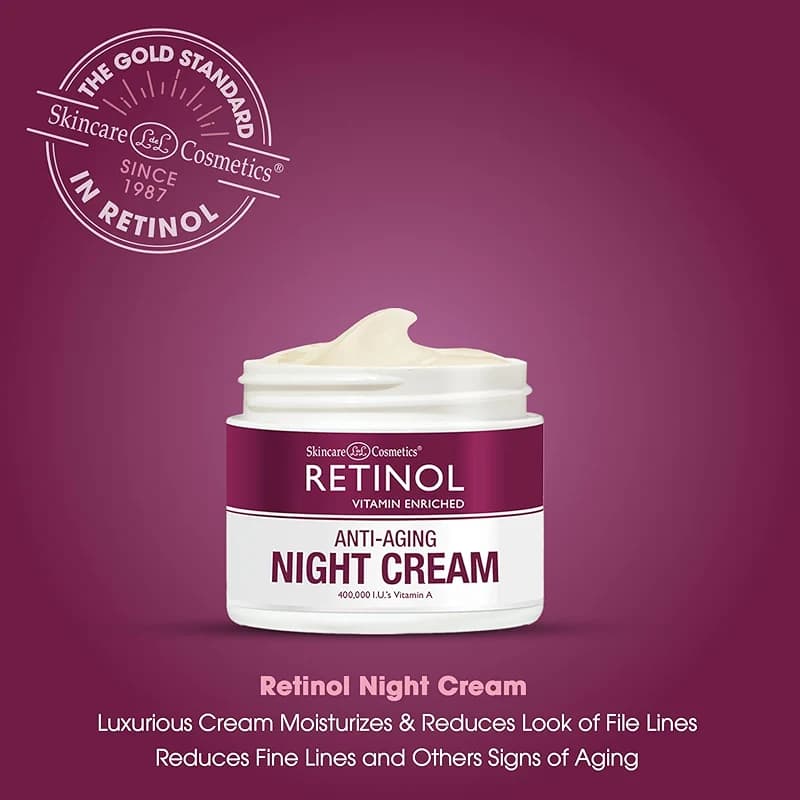 Retinol LIVAURA Skincare LdeL Cosmetics Cream Vitamins A + C + E (Night — image 4
