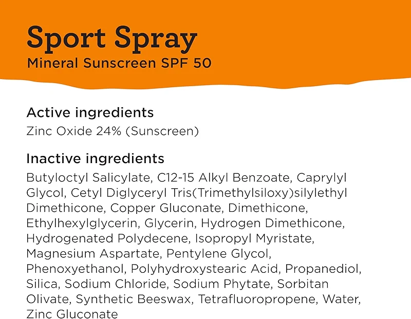 BLUE LIZARD Sport Mineral Sunscreen Spray SPF 50+ — image 1