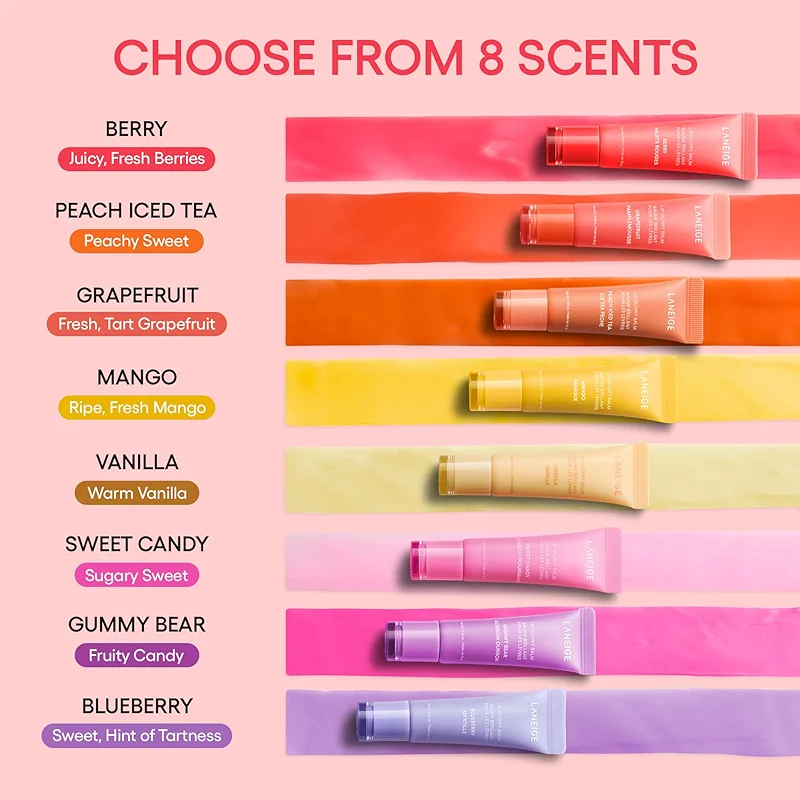 LANEIGE Lip Glowy Balm: Sheer Tinted Lip Moisturizer with Shea Butter — image 3