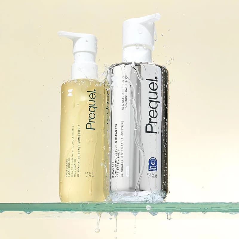 Prequel Skin Pre-Gleanse Oil Cleanser for Face. Double Cleansing Oil — image 4