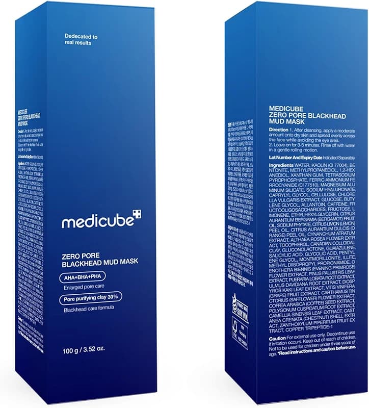 Medicube Zero Pore Blackhead Mud Facial Mask - Skin Cooling & Pore — image 6