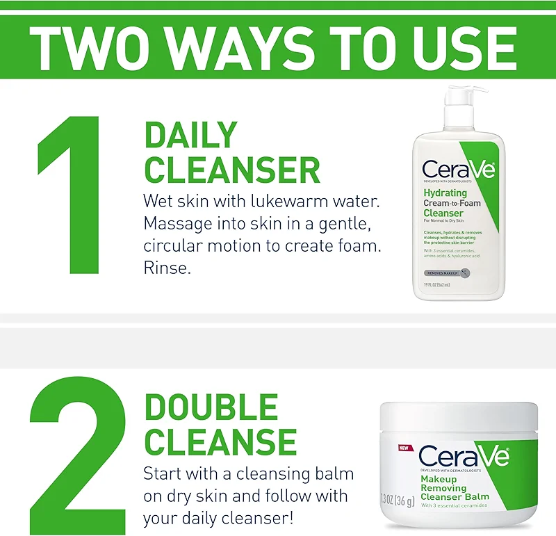 CeraVe Hydrating Cream To Foam Cleanser — image 3