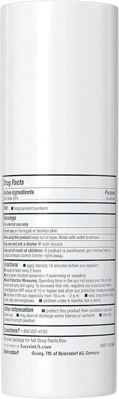 Eucerin Sun Tinted Sensitive Mineral Face Sunscreen Lotion SPF 35 — image 8