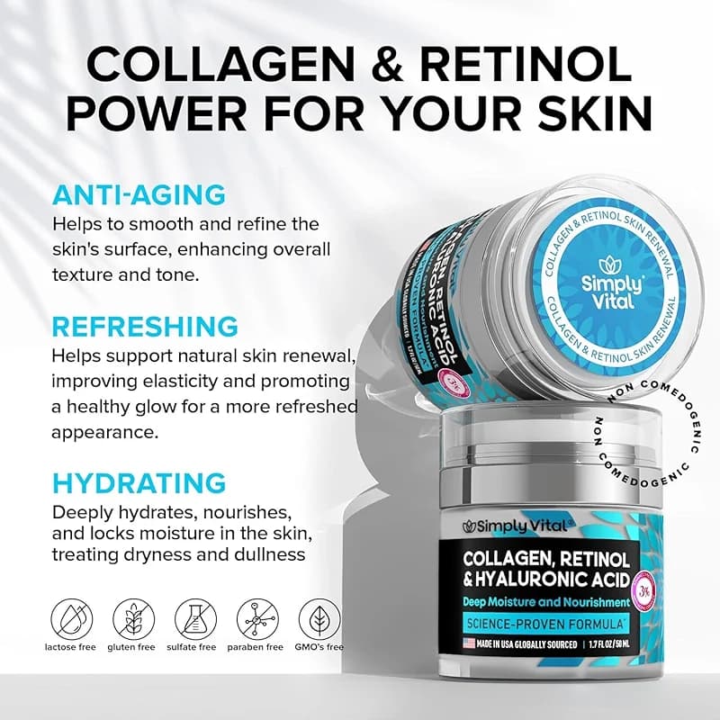 Anti-Aging Face Moisturizer with Retinol — image 2