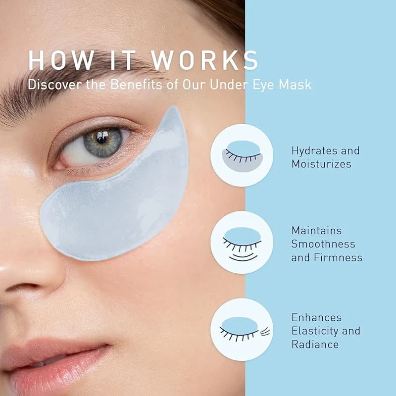 Enaskin Naturals Under Eye Patches for Dark Circles: 30 Pairs Retinol — image 5