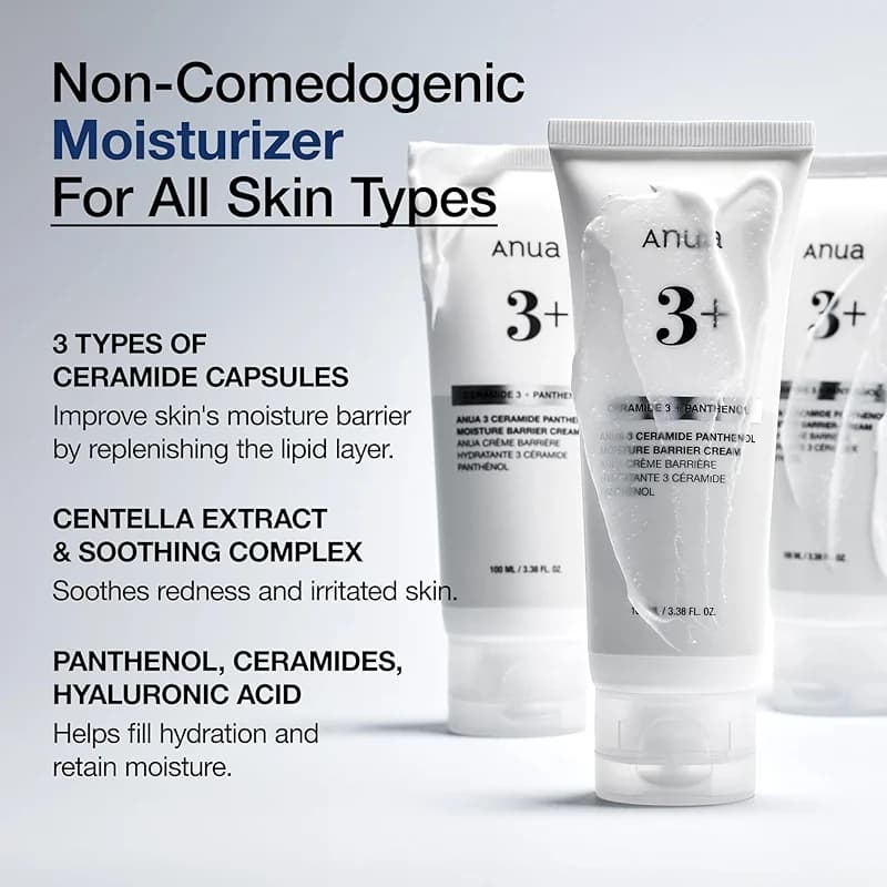 ANUA 3 Ceramide Panthenol Moisture Barrier Cream — image 5