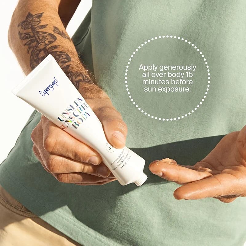 Supergoop! Unseen Sunscreen Body SPF 40 - Clear & Invisible Sun Protection — image 7