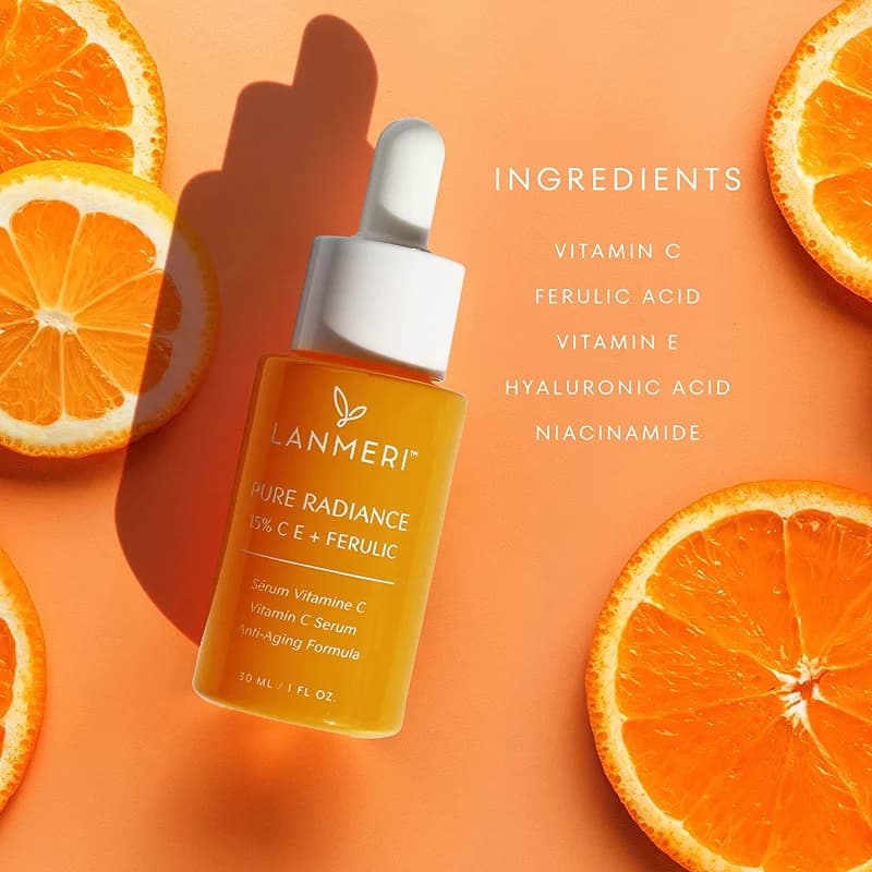 Lanmeri Ceuticals 15% Vitamin C + E + Ferulic Serum: Advanced Antioxidant — image 5