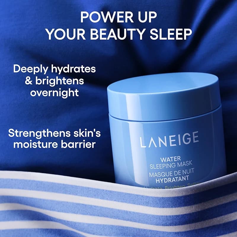 LANEIGE Water Sleeping Mask: Hydrating Korean Overnight Mask with Squalane — image 6