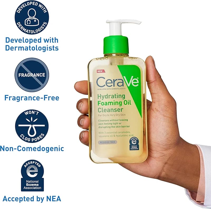 CeraVe Hydrating Foaming Oil Cleanser — image 5