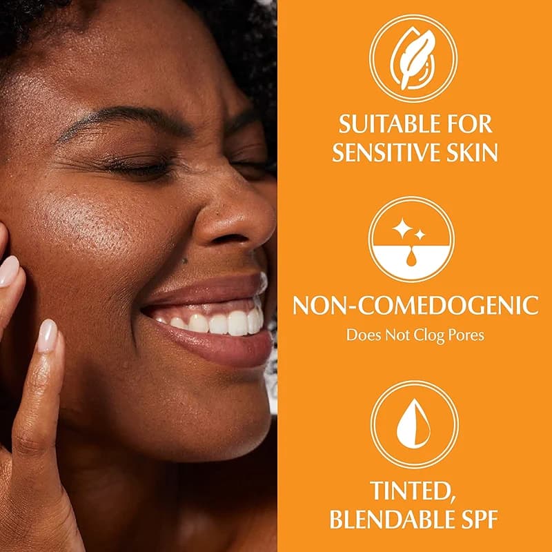 Eucerin Sun Tinted Sensitive Mineral Face Sunscreen Lotion SPF 35 — image 7