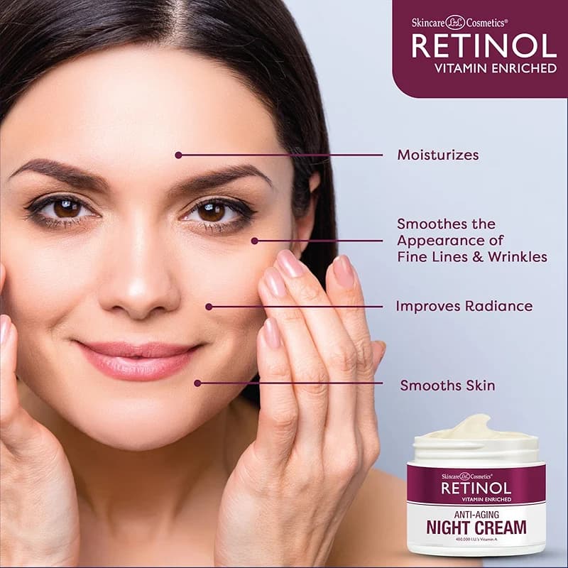 Retinol LIVAURA Skincare LdeL Cosmetics Cream Vitamins A + C + E (Night — image 3