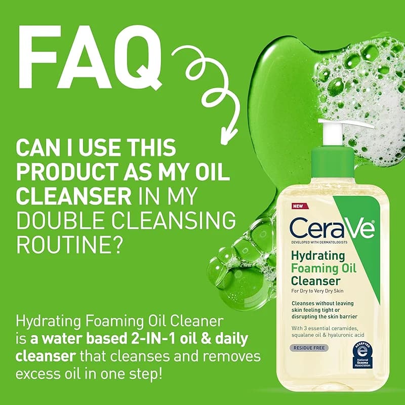 CeraVe Hydrating Foaming Oil Cleanser — image 8