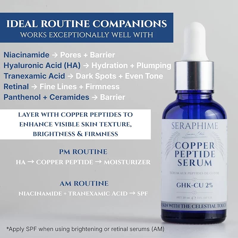 Copper Peptides Serum for Face