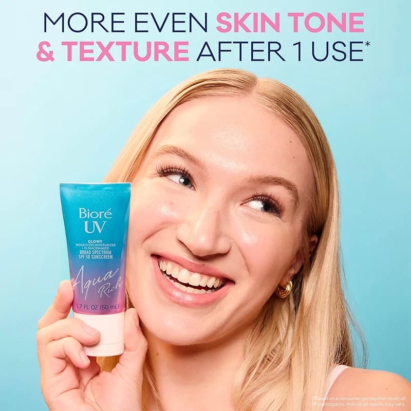 Bioré UV Aqua Rich Glow Enhancing Moisturizer with SPF — image 4