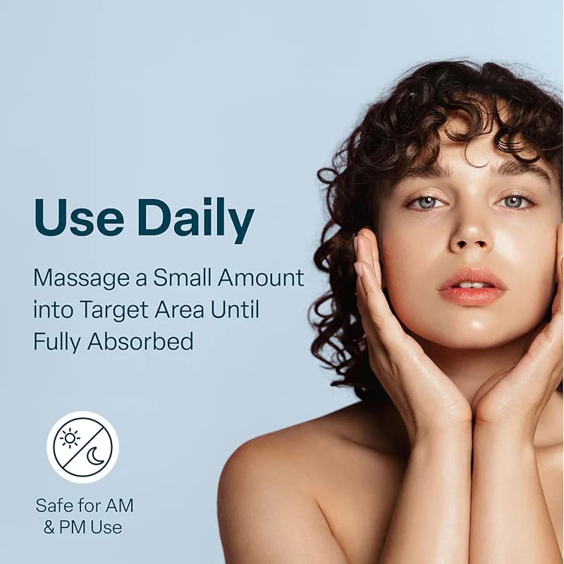 QRxLabs Plant-Based Squalane Face Moisturizer - Hyaluronic Acid Cream for — image 7